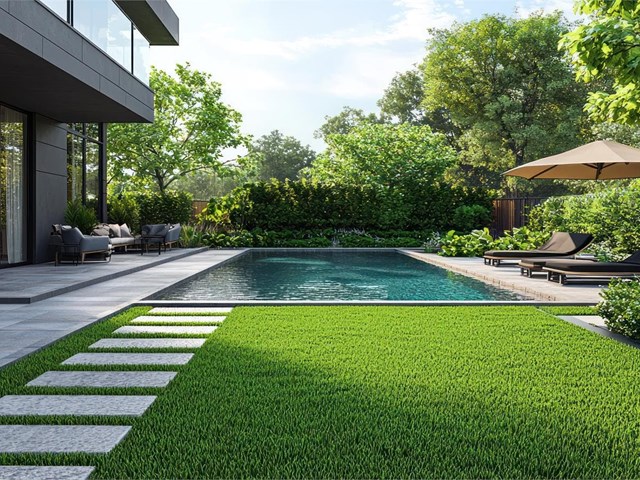 Diseño de jardines con piscina: integración perfecta